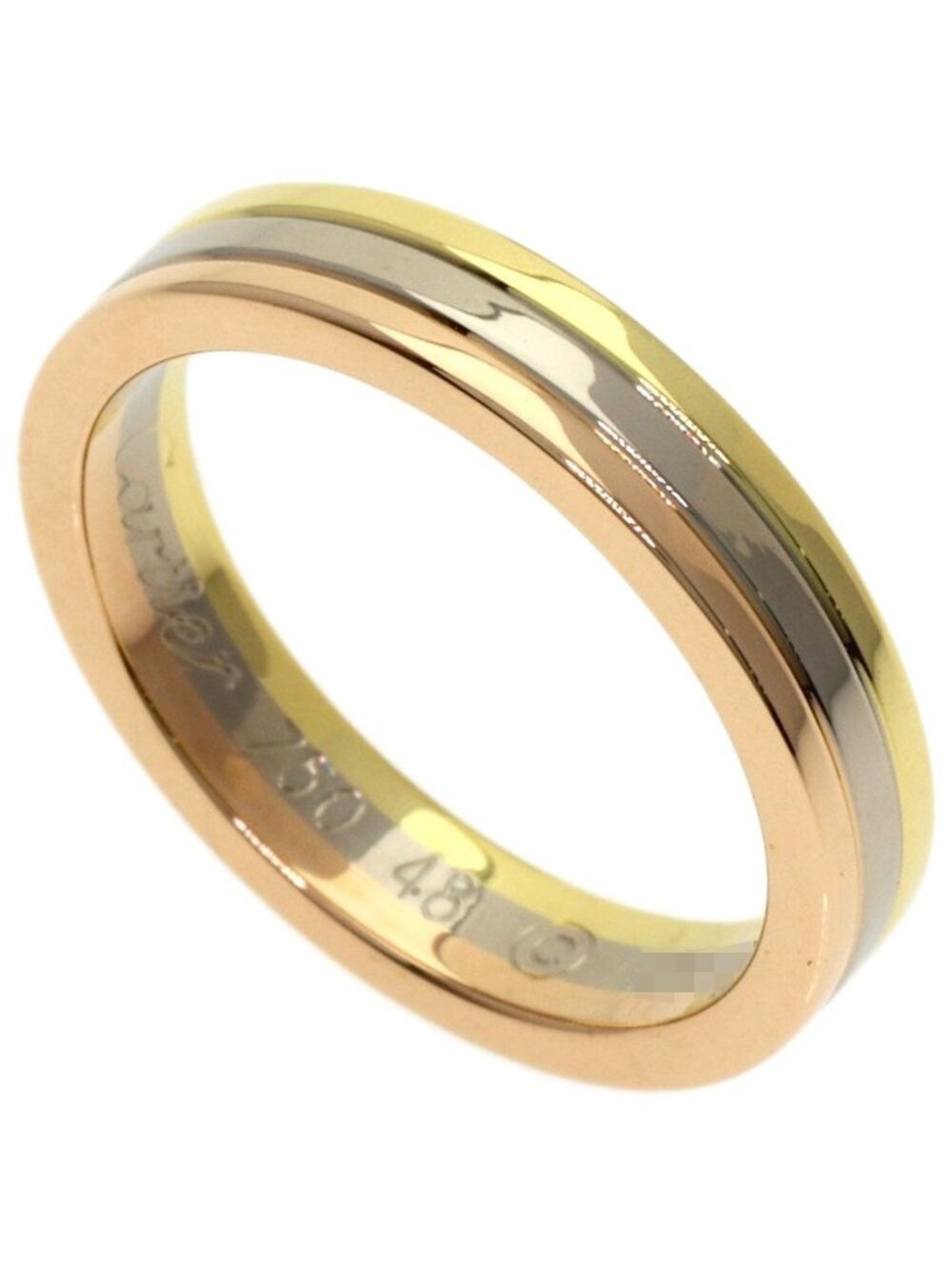 Cartier Three Color 48 Ring
